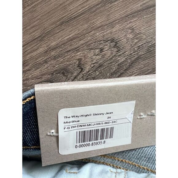Everlane the way high skinny  Ankle jeans size 24 - Picture 9 of 10